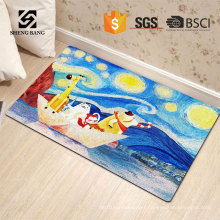 Hot selling printed custom size floor mat baby play anti slip mat/baby play mat